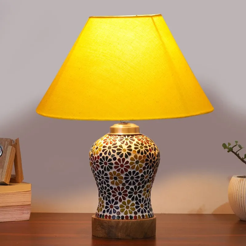 Zenvia Wooden Table Lamp - Multicolor media 4