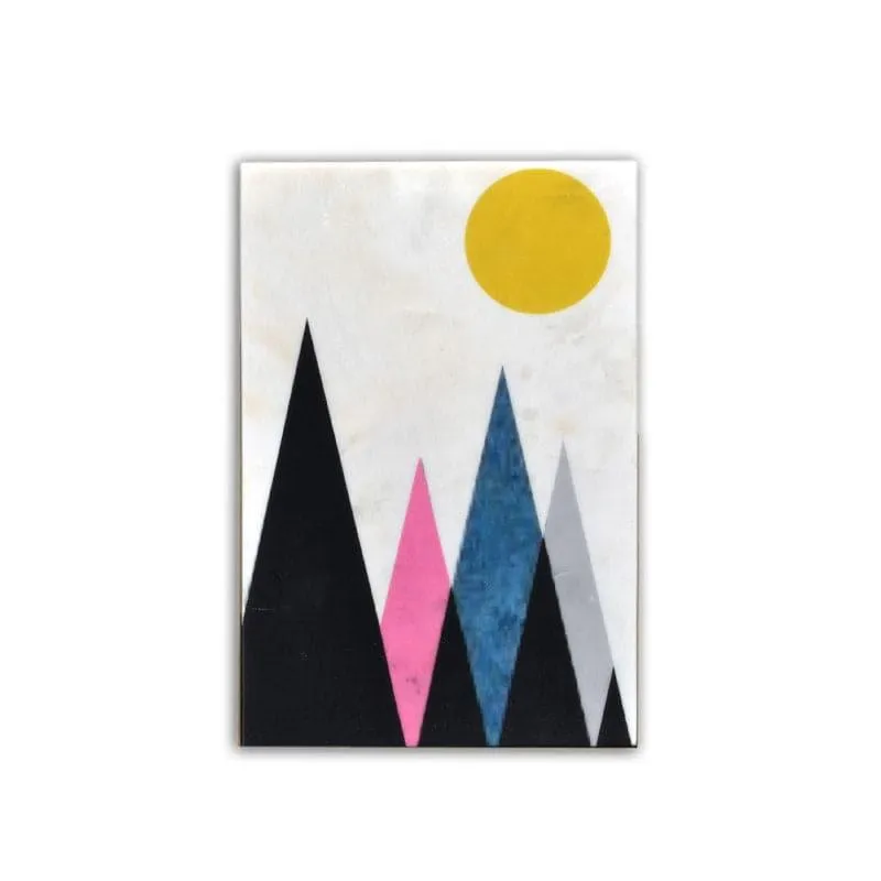 Up To The Mountains Marble Wall Accent media 3
