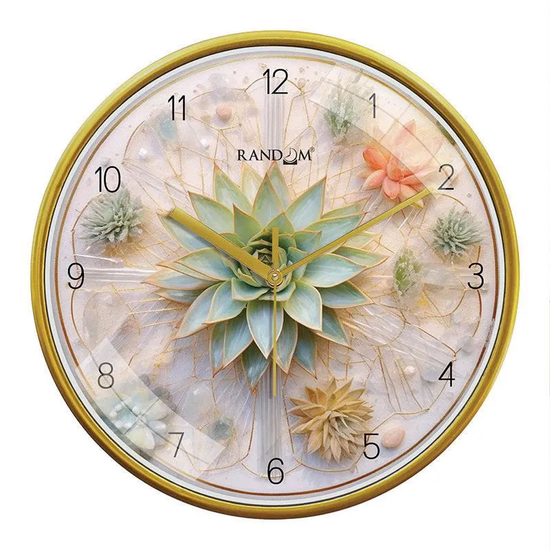 Thyme Piece Analog Wall Clock media 4