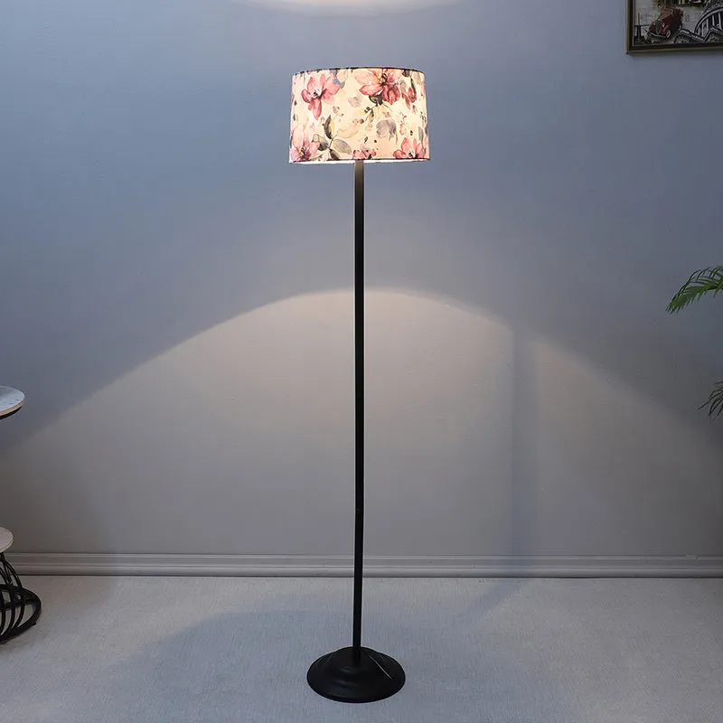 Lumikko Printed Metal Floor Lamp - Black media 2
