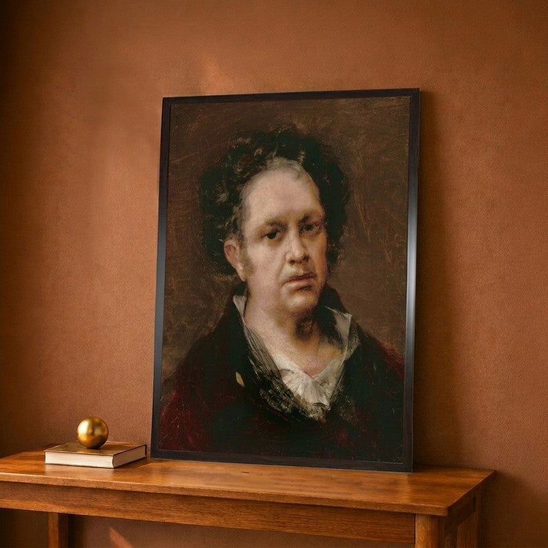 Self Portrait, 1815 Canvas Wall Painting - 9 x 12 Inches