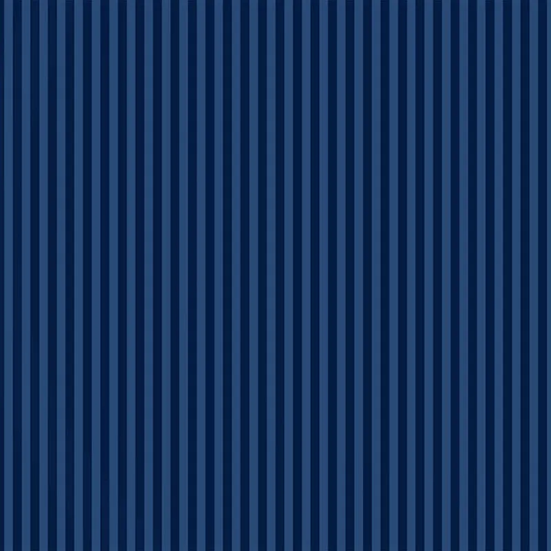 Chic Lines Geometric Cotton Bedsheet (Blue) - 210 TC media 6