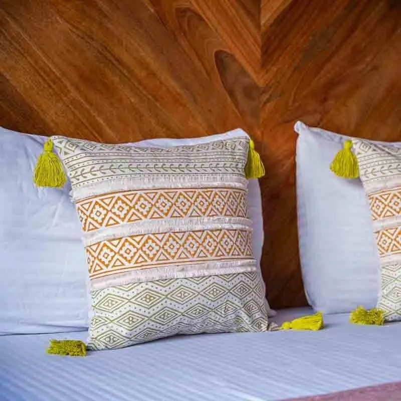 Hello Yellow Cushion Cover media 4
