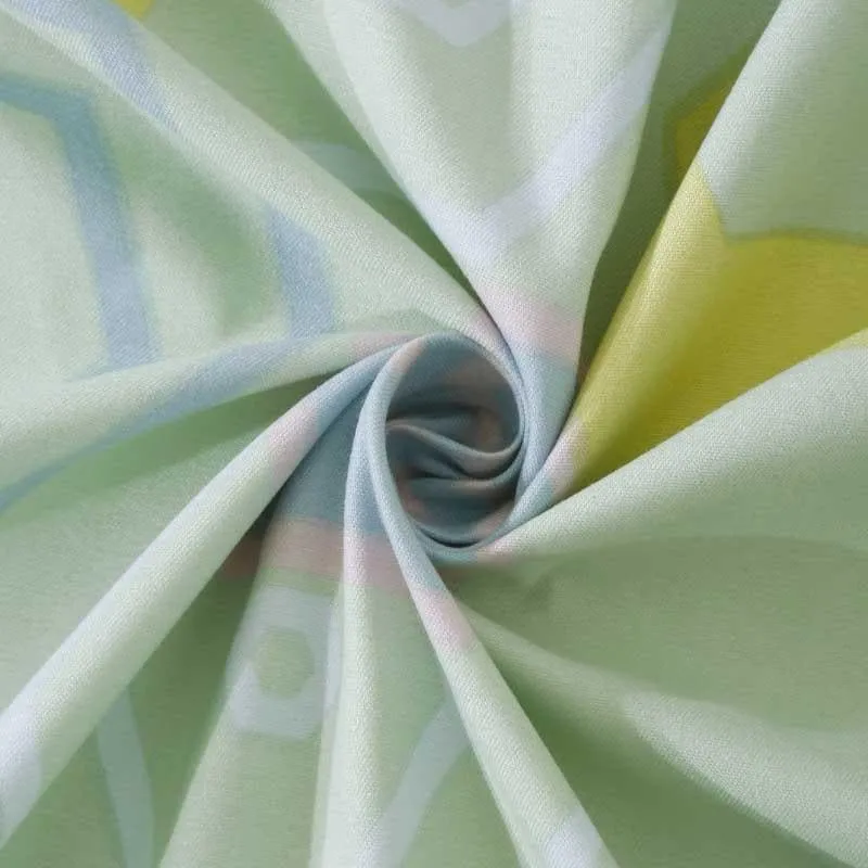 Playful Patterns Fitted Microfiber Bedsheet - 300 GSM media 5