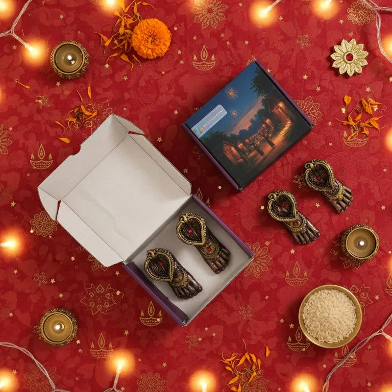 Charan Diya - Set Of Four media 10