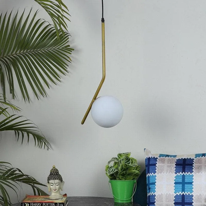 Joze Moon LED Glass Ceiling Lamp media 3