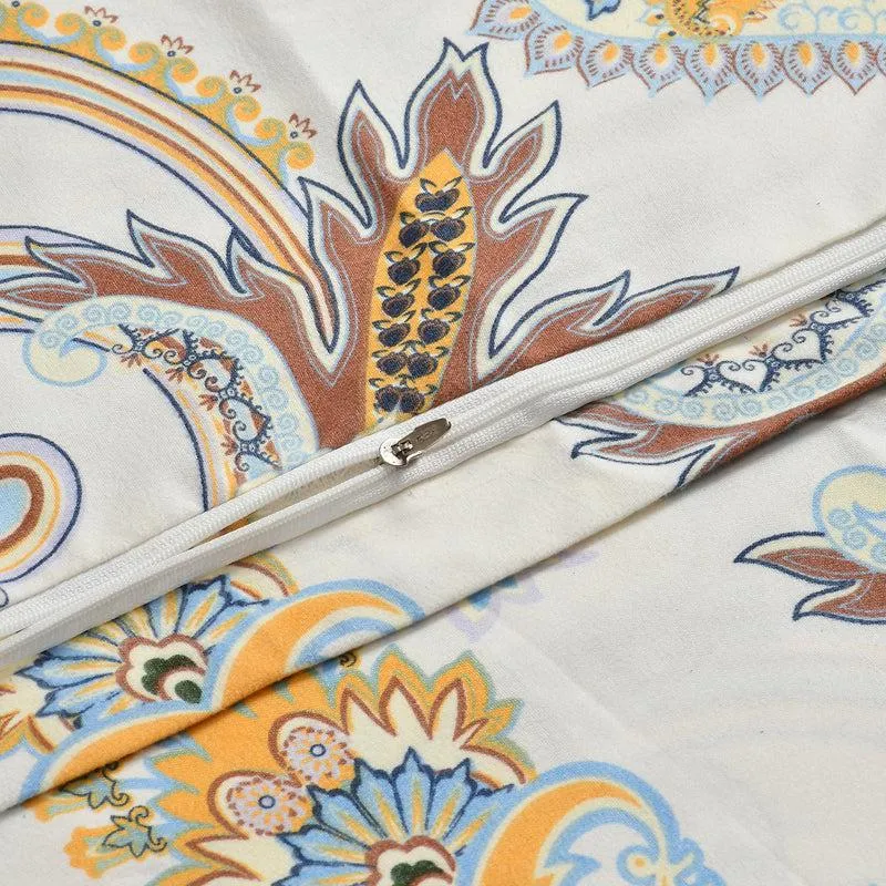 Rajput Weaves Ethnic Cotton Duvet Cover - 210 TC media 3