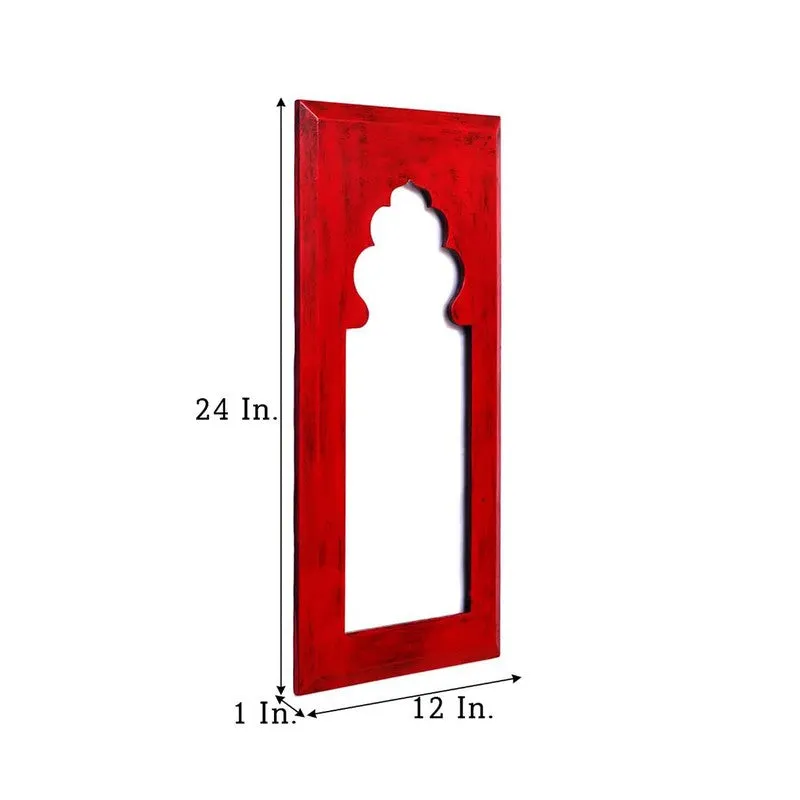 Nicheva Wooden Wall Accents - Red media 5