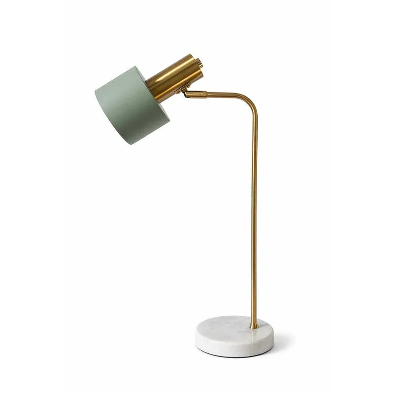 AarviDecor Alden Marble Table Lamp - Green media 5