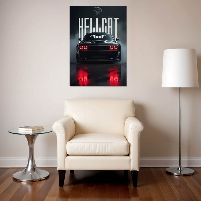 Midnight Racer I Wall Poster