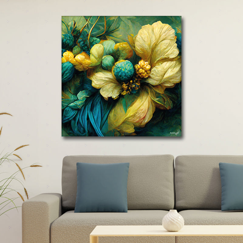 Fantasy Flora II Wall Painting
