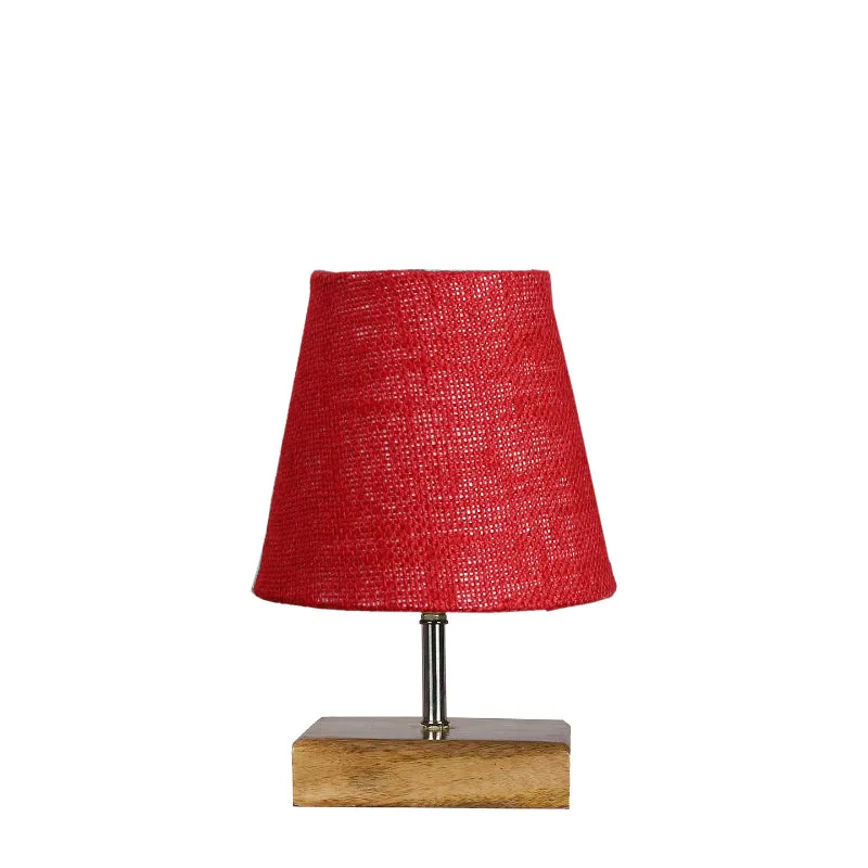 Tryda Jute Table Lamp - Maroon,Brown media 5