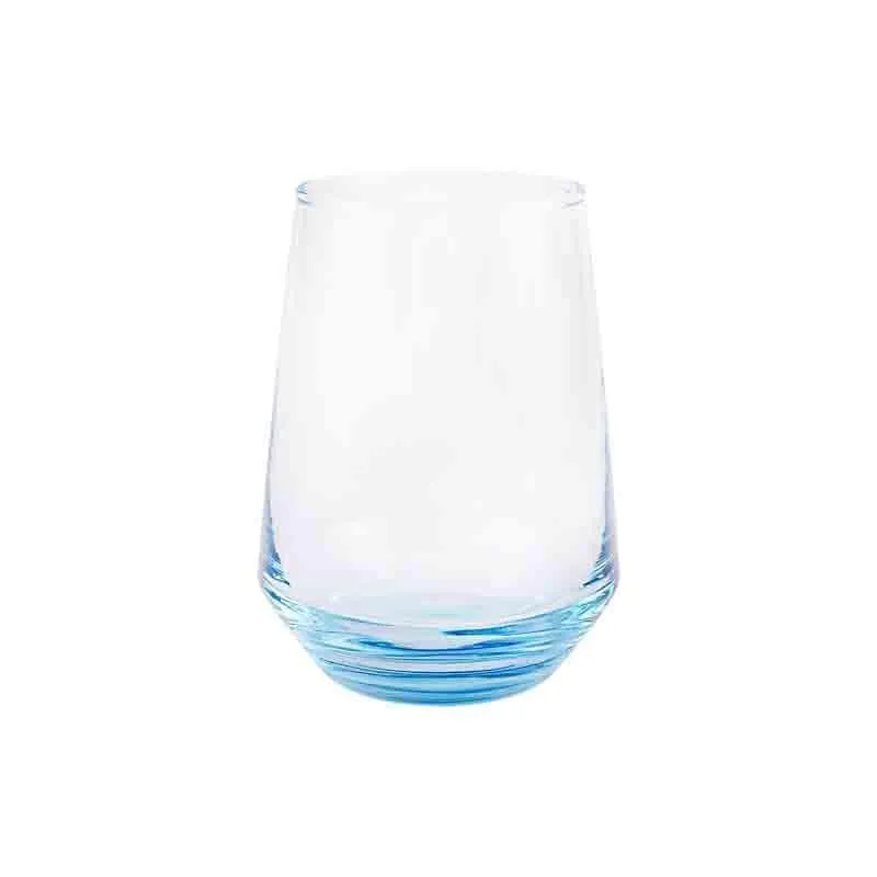 Soar High Glass Tumbler(400 ml ) - Set of Six media 4