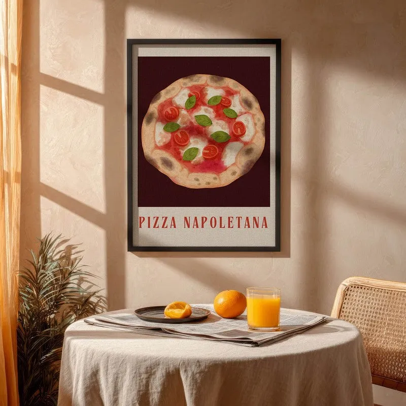 Sizzling Story Archival Canvas Wall Art - Black media 4