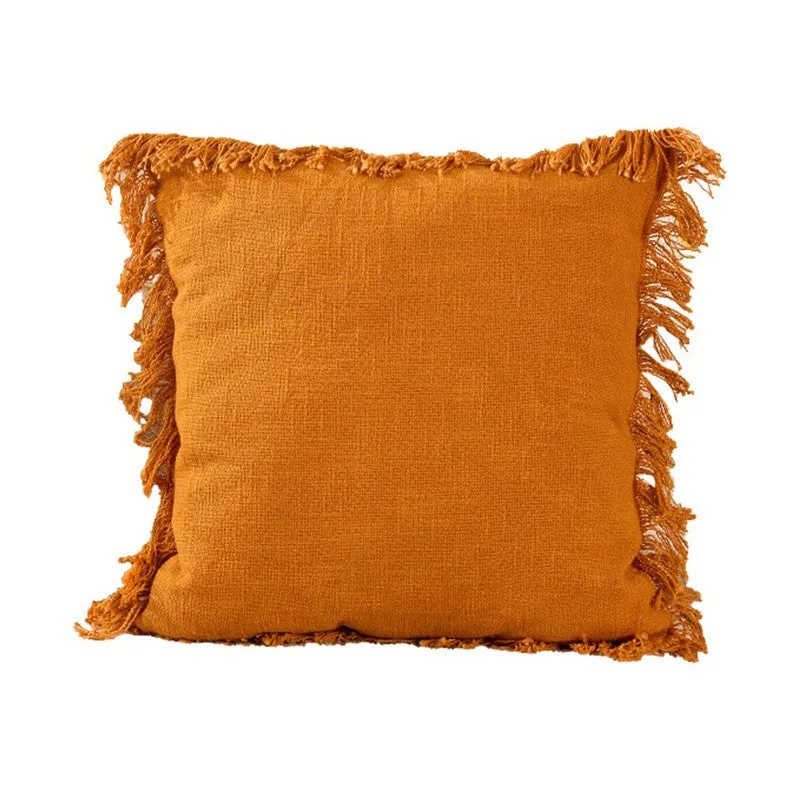 Fringes Elegance Cotton Cushion media 3