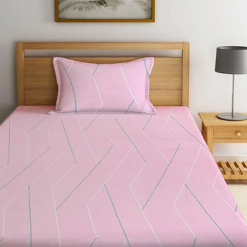Pink Palette Bedsheet - 150 GSM media 1