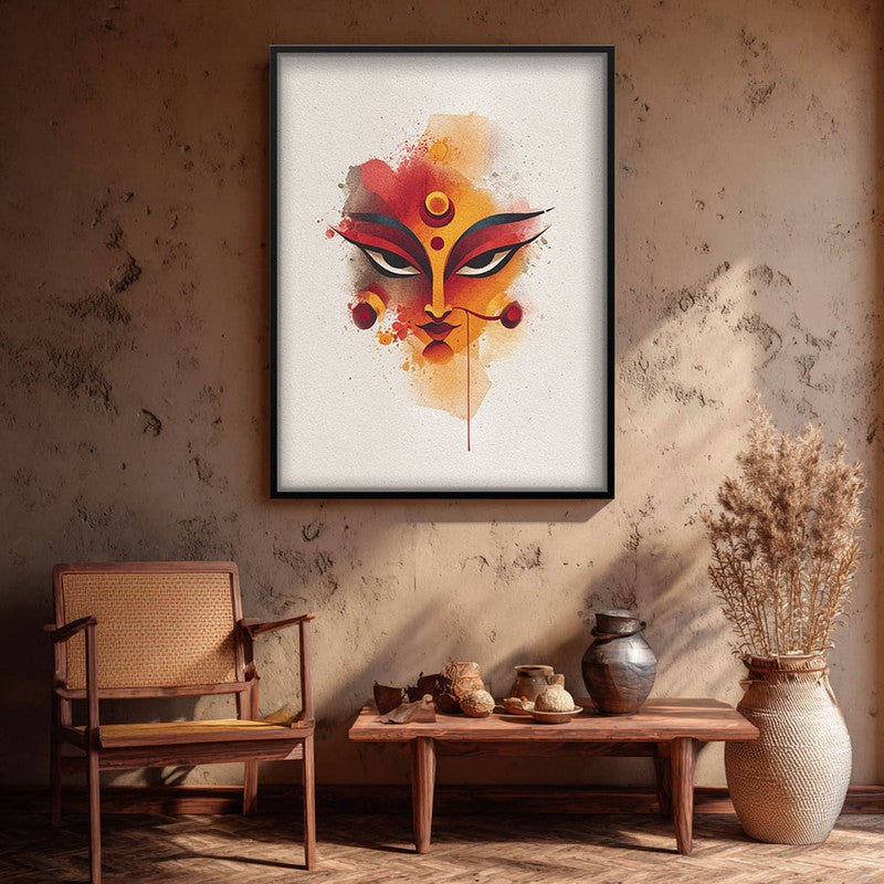 Jagat Swamini Maa Durga Archival Paper Wall Art