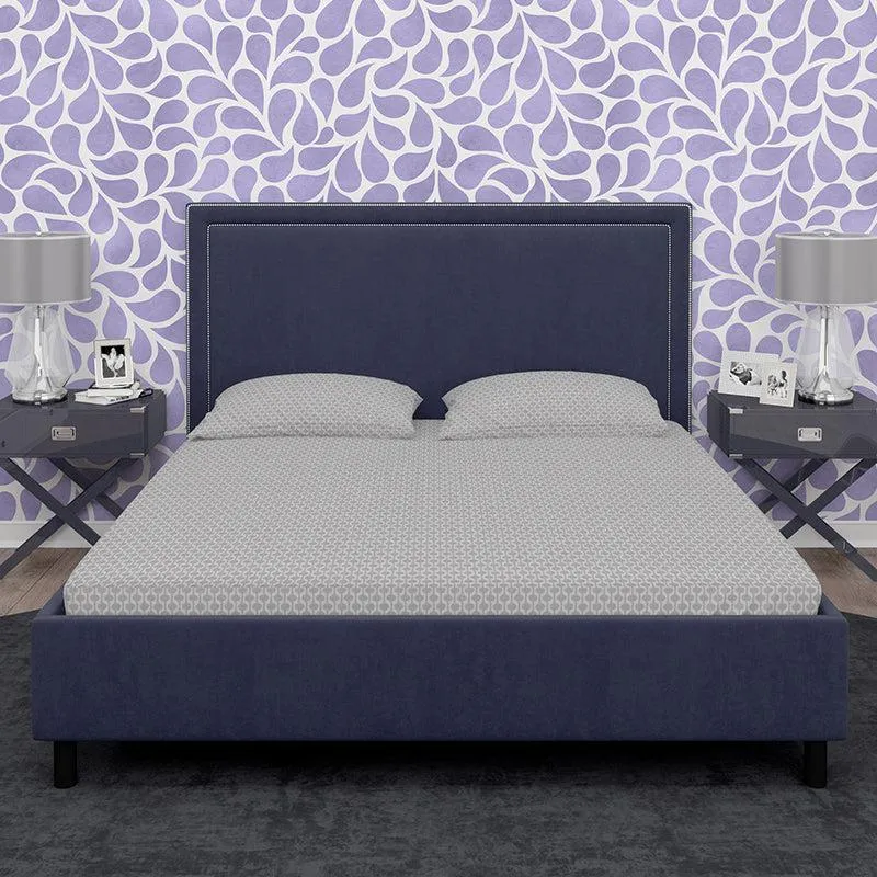 Miniature Motif Ethnic Cotton Bedsheet (Cream) - 400 TC media 5