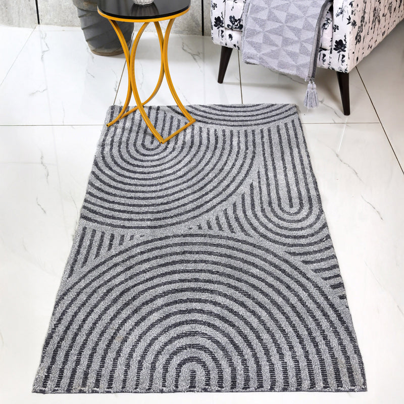 Aneeta Soft Pile Anti-Skid Carpet - Grey media 3