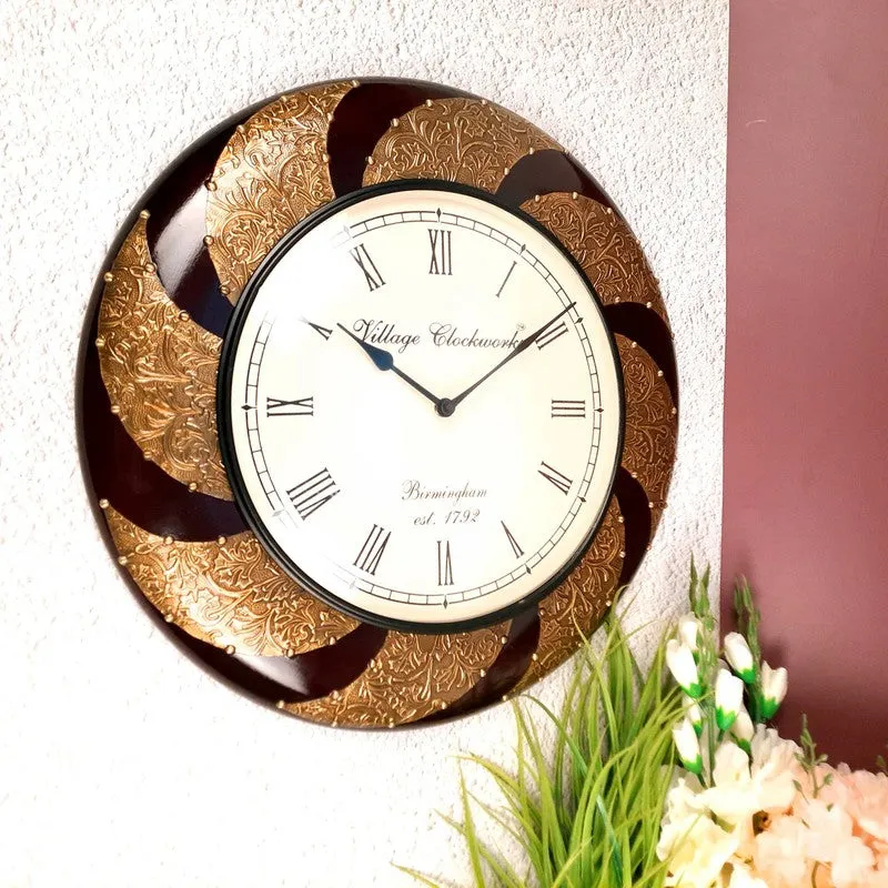 Supreme Tempo Dial Wooden Wall Clock media 5