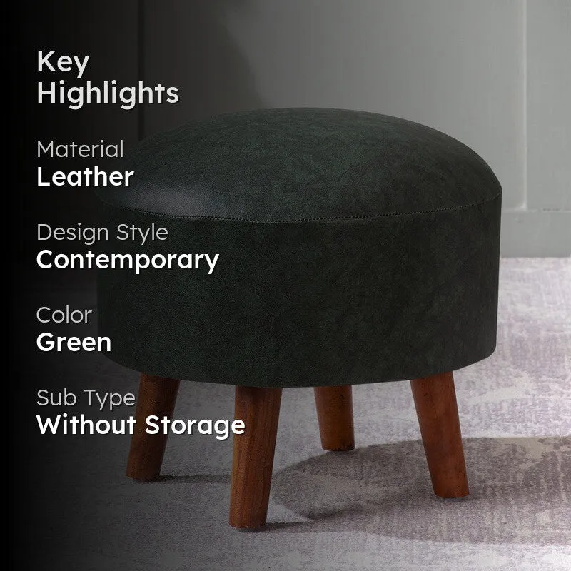 Urban Pouf Ottoman - Green media 2