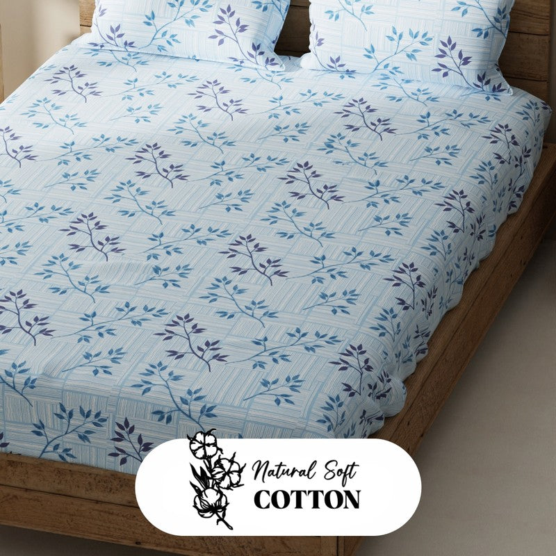 Wyricon Bedsheet (Blue) - 115 GSM media 5