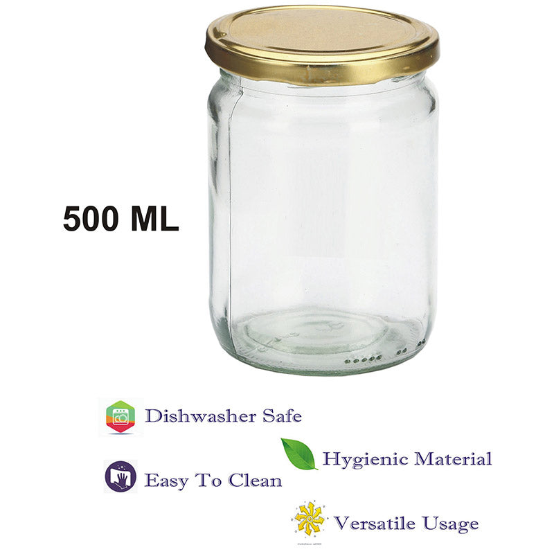 Serga Storage Jar (500 mL Each) - Set Of Eight media 5