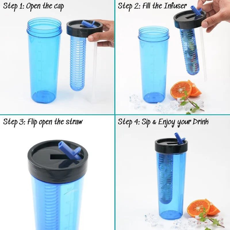 ChillMate Drink Sipper Water Bottle - 700 mL media 5