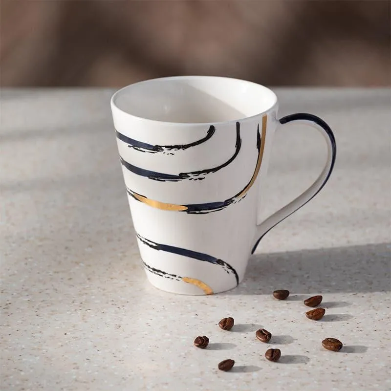 Morona Wave Porcelain Coffee Mug (325 mL) media 1
