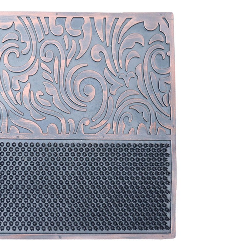 Yaro Abstract Rubber Door Mats - Blue media 6