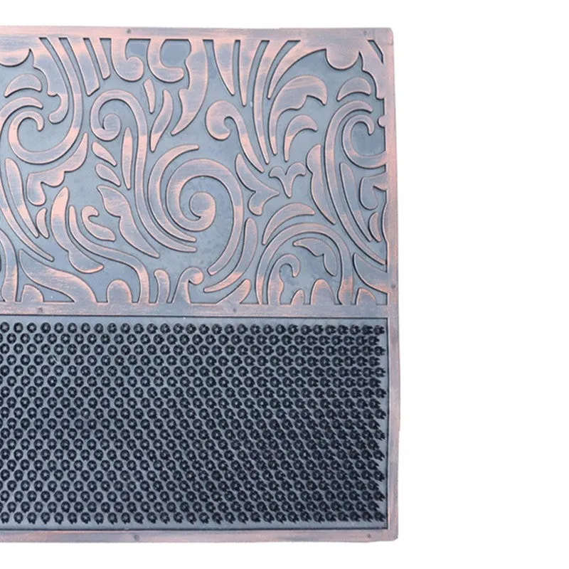 Yaro Abstract Rubber Door Mats - Blue media 6
