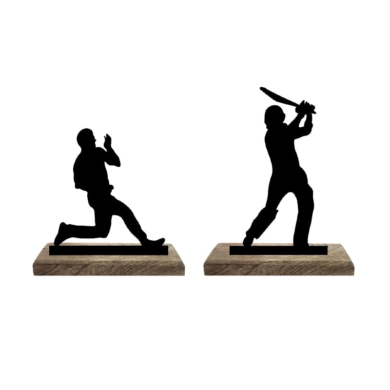 Cricket Allrounder Showpiece - Set Of Two media 6