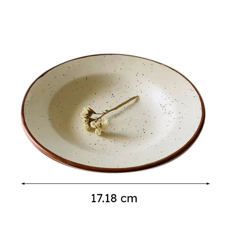 Riam Pasta Plate (Ivory) - Set Of Four media 6