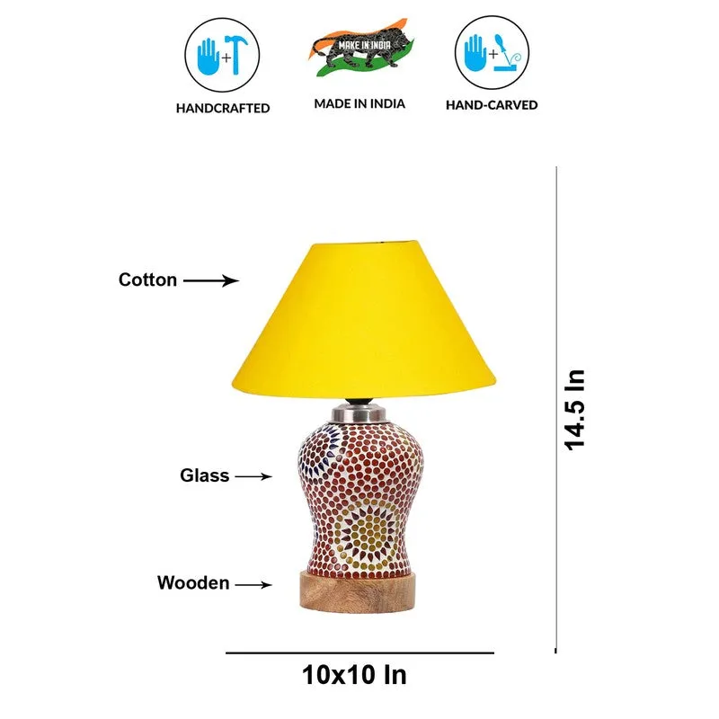Orvella Wooden Table Lamp - Multicolor media 9