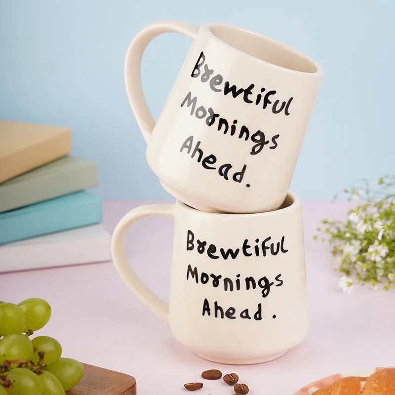 Brewtiful Ceramic Coffee Ceramic Coffee Mug (250 mL) media 6