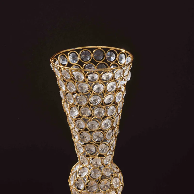 Irellis Bloom Vase (Gold) - Set Of Two media 5