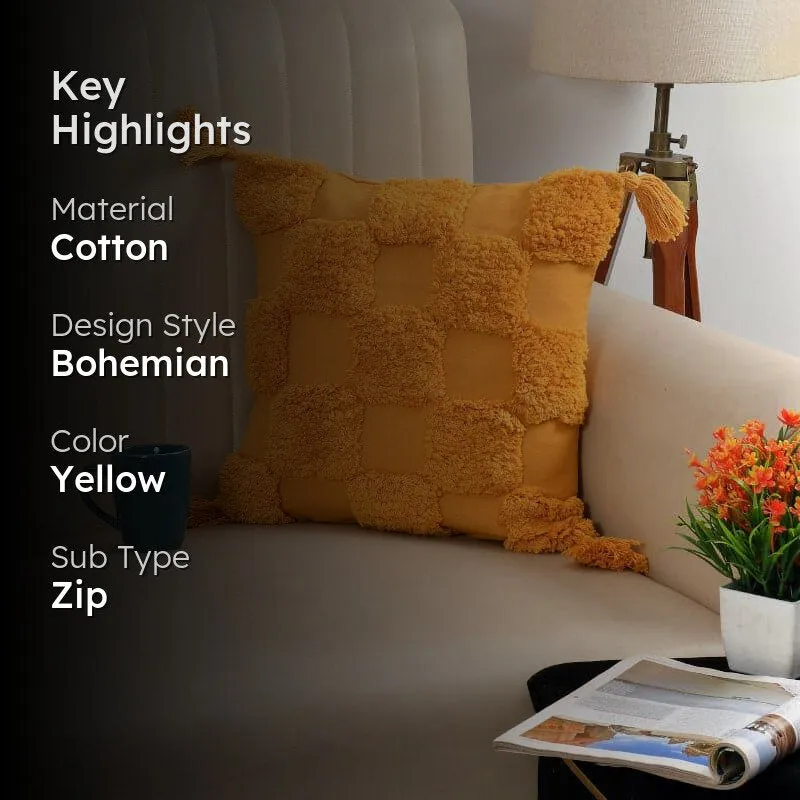 Vaniya Tufted Cushion Cover media 2