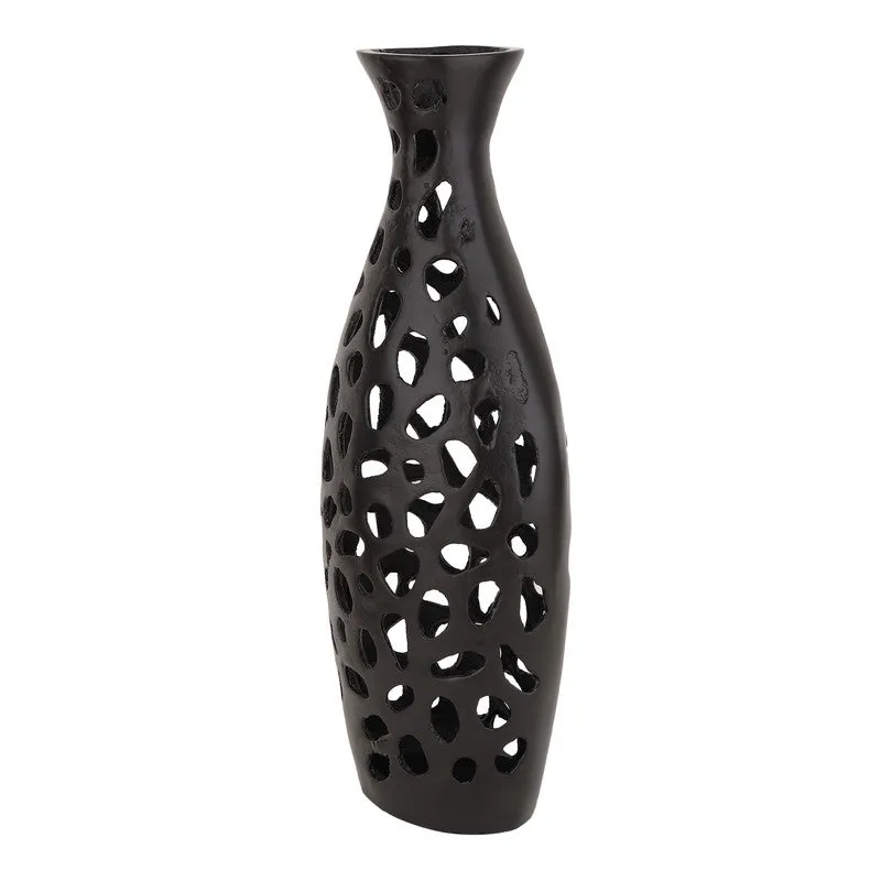 Sophia Floral Vase - Black media 4