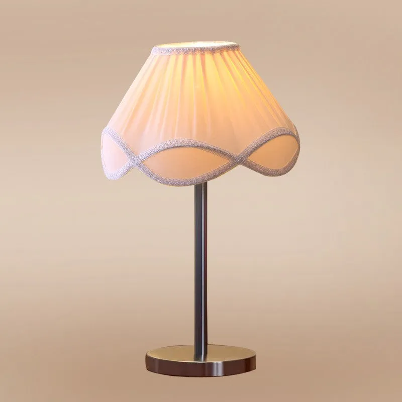 Noctra Glow Pleatex Table Lamp - OffWhite media 6