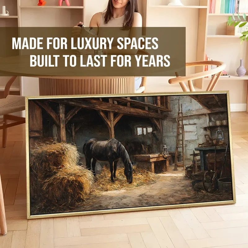 Farmstead Canvas Wall Painting With Frame media 5