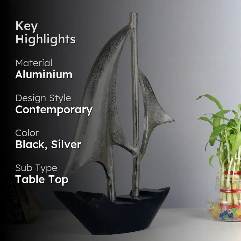 Travel By Boat Aluminium Showpiece media 2