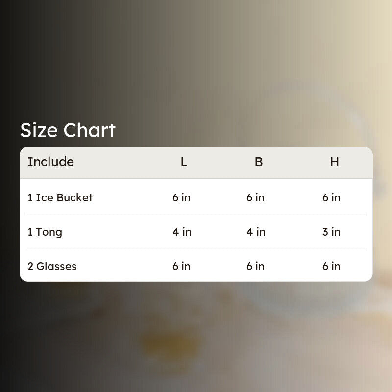 Emerie 1000 ML Ice Bucket With 250 ML Glass And Tong - Four Piece Set media 6