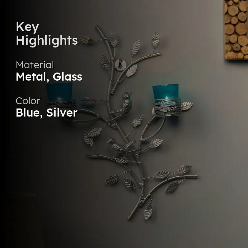Argentum Stem Candle Holder Votive - Azure media 2