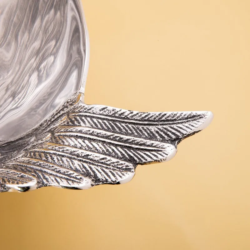 Winged Grace Oval Serving Bowl media 4