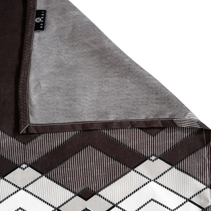 Monochrome Geo Diwan Set - Six Piece Set media 6