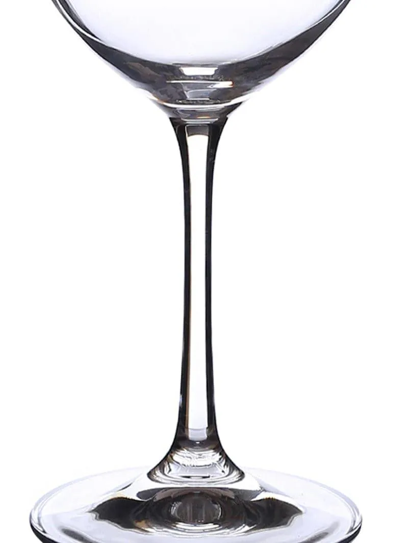 Nova Bohemia Crystal Red Wine Glasses (450 ML) - Set Of Six media 4