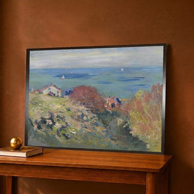 Pourville Canvas Wall Painting - 16 x 12 Inches