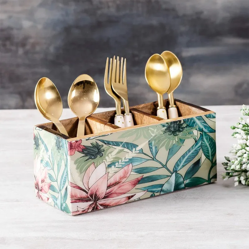 Tropical Haven Cutlery Holder media 1