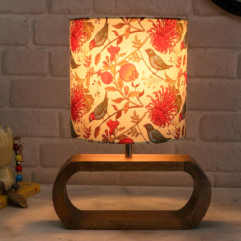 Valency Fabric Table Lamp - Multicolor