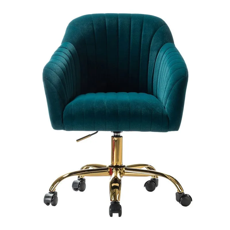 Seaton Metal Office Chair - Blue media 4